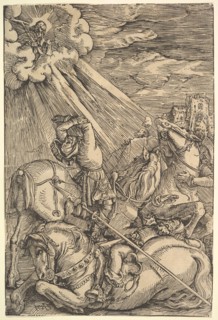 Conversion of Paul, ca. 1514. Creator: Hans Baldung.