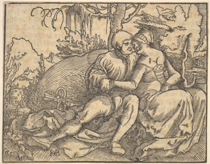 The Sixth of Ten Commandments, from Die zehe gebot. Creator: Hans Baldung.