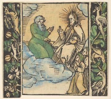 Illustration from Beschlossen Gart des Rosenkranz Mariae. Creator: Hans Baldung.
