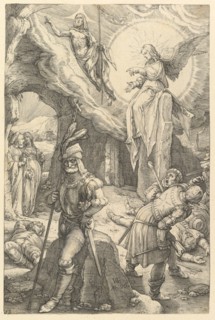 The Resurrection, from The Passion of Christ, 1596. Creator: Hendrik Goltzius.