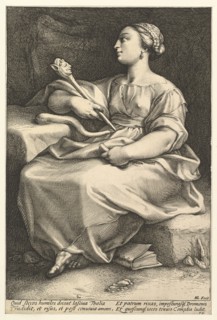 Thalia.n.d. Creator: Hendrik Goltzius.