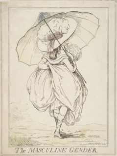 The Masculine Gender, February 2, 1787. Creator: Attributed to Henry Kingsbury