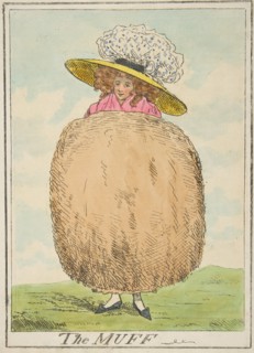 The Muff, February 16, 1787. Creator: Attributed to Henry Kingsbury