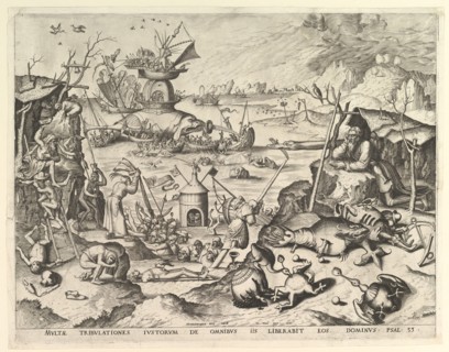 The Temptation of St. Anthony.n.d. Creators: Johannes van Doetecum I, Lucas van Doetecum.