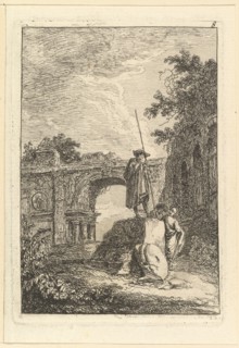 L'Arc de Triomphe.n.d. Creator: Hubert Robert.