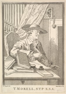 Thomas Morell, S.T.P.- S.S.A., February 1762. Creator: James Basire I.