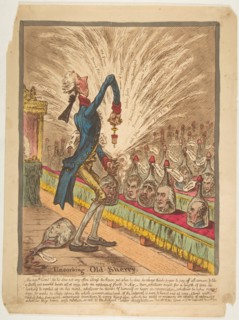 Uncorking Old Sherry, March 10, 1805. Creator: James Gillray.