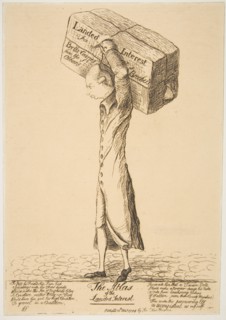 The Atlas of the Landed Interest, February 18, 1784. Creator: James Sayers.