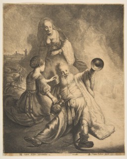 Lot and his Daughters, 1620-40. Creator: Jan Georg van Vliet.