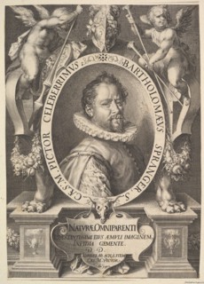 Portrait of Bartholomeus Spranger, ca. 1616. Creator: Jan Muller.