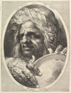Chilon, Legislator & Philosopher of Sparta, ca. 1615. Creator: Jan Muller.
