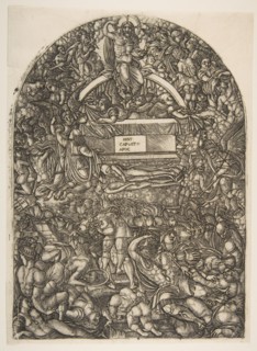 A Star Falls and makes Hell Open, from the Apocalypse.n.d. Creator: Jean Duvet.