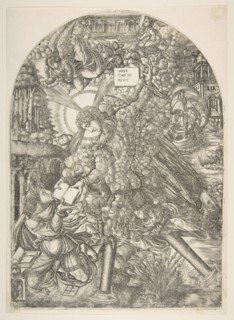 The Angel Gives Saint John the Book to Eat, from the Apocalypse.n.d. Creator: Jean Duvet.