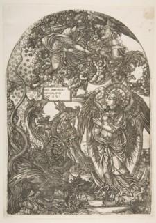 The Woman Clothed with the Sun, from the Apocalypse.n.d. Creator: Jean Duvet.
