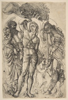 Saints Sebastian, Anthony and Roch.n.d. Creator: Jean Duvet.