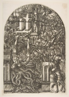 The Fall of Babylon, from the Apocalypse.n.d. Creator: Jean Duvet.