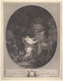 Le Serment d'Amour.n.d. Creator: Jean Mathieu.