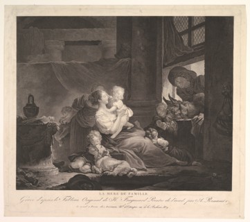 La Mere de Famille.n.d. Creator: Antoine Louis Romanet.