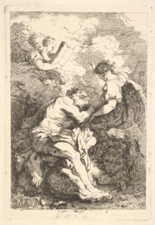 The Vision of Saint Jerome, ca. 1761-65. Creator: Jean-Honore Fragonard.