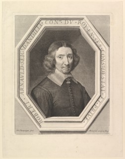 Robert Arnauld d'Andilly, conseiller du roi. Creator: Jean Morin.