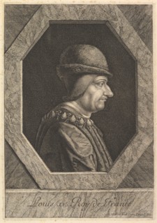 Louis XI, roi de France. Creator: Jean Morin.