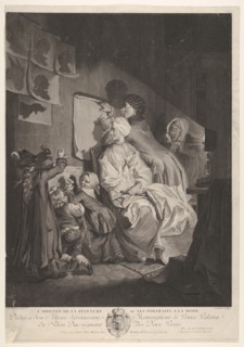 Origin of Painting. Creator: Jean Ouvrier.