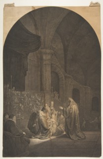 Simeon in the Temple.n.d. Creator: Jean Pierre de Frey.