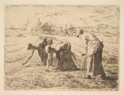 The Gleaners, 1834-75. Creator: Jean Francois Millet.