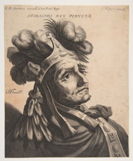Atabalipa, Roi du Pérou, ca. 1634-37. Creator: Jerôme David.