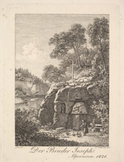 Brother Joseph in the Alps, 1820. Creator: Johann Christian Erhard.