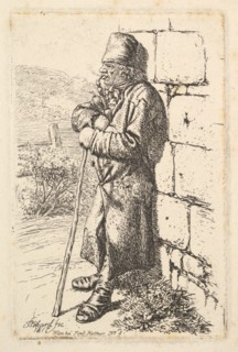 The Tobacco Smoker, 1817. Creator: Johann Christian Erhard.