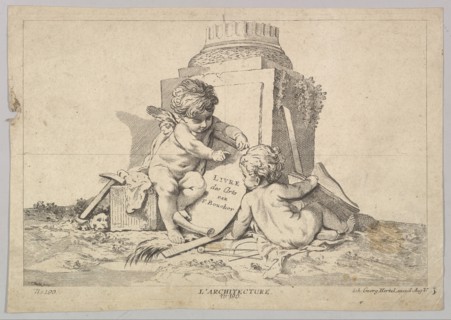 Architecture, 18th century. Creator: Johann Georg Hertel.