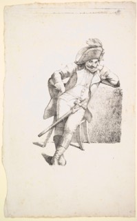 The Thoughtful Captain, 1822. Creator: Johann Gottfried Schadow.