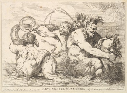 Revengeful Monsters, January 25, 1780. Creator: John Hamilton Mortimer.
