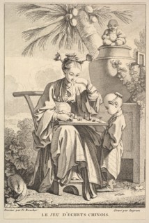 The Game of Chinese Chess, 1741-63. Creator: John Ingram.