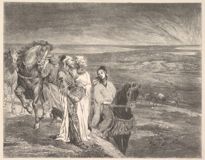 The Wise Men out of the East, 1868. Creator: John La Farge.