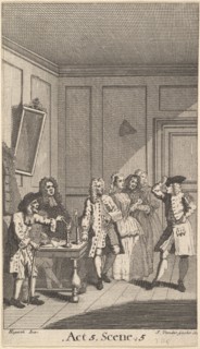 Frontispiece to Moliere's "L'Avare"