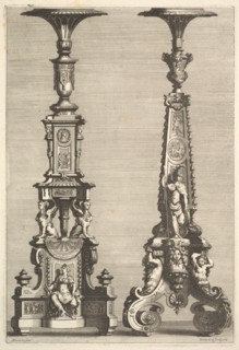 Two Torchères, 1692. Creator: Juan Dolivar.