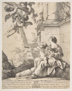 Virgin and Child with Angels, 1639. Creator: Laurent de la Hyre.