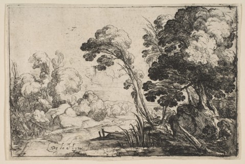 River in the Woods. Creator: Laurent de la Hyre.