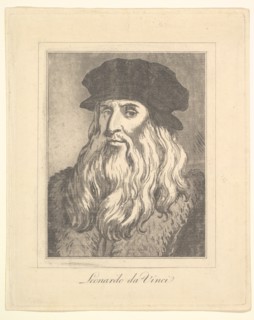 Portrait of Leonardo da Vinci