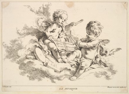Music. Creator: Louis Felix de la Rue.