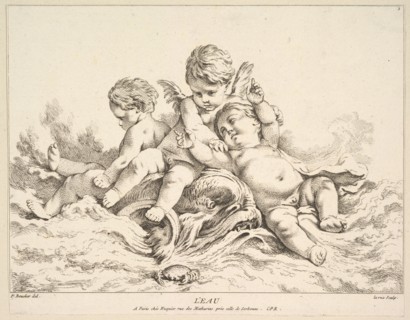 Water. Creator: Louis Felix de la Rue.