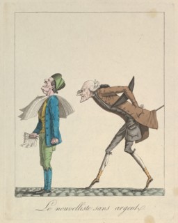 Le Nouvelliste Sans Argent, 1814. Creator: Louis Maleuvre.