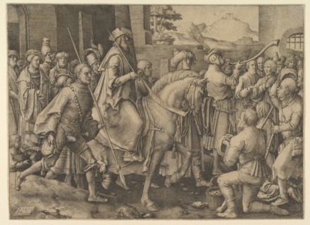 The Triumph of Mordecai, 1515. Creator: Lucas van Leyden.