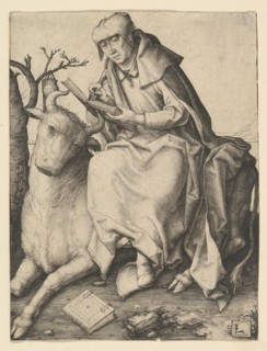 St. Luke, ca. 1508. Creator: Lucas van Leyden.