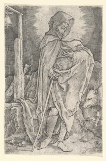 St. Anthony, ca. 1521. Creator: Lucas van Leyden.