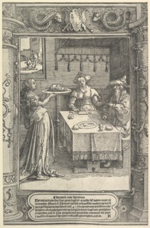 Salome with the Head of John the Baptist, ca. 1517. Creator: Lucas van Leyden.