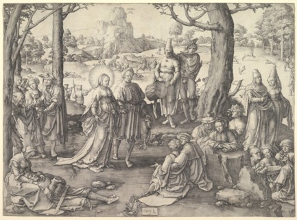 Dance of St. Mary Magdalene, 1519. Creator: Unknown.