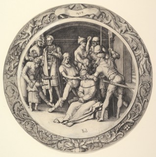 The Mocking of Christ, from the Circular Passion, 1509. Creator: Lucas van Leyden.